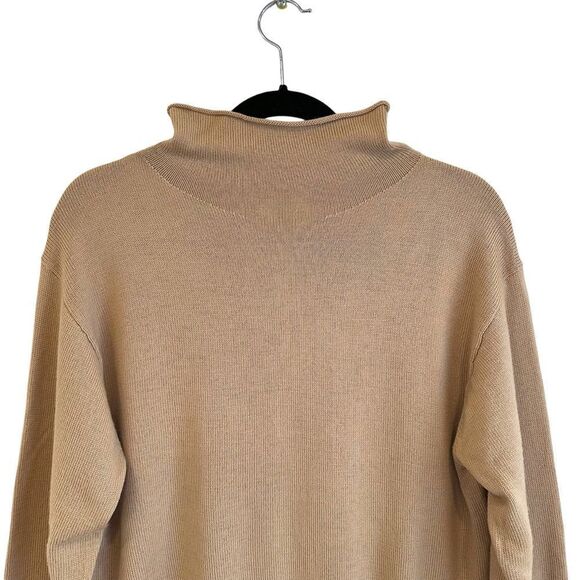 Wilfred Montpellier Tan100% Merino Wool Turtleneck XS - Picture 3 of 8